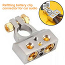 Battery Terminal Set 0 8 10GA Universal Positive Negative Clamp Car Accessories