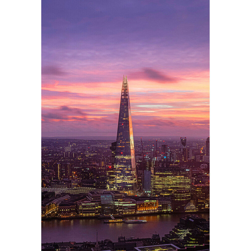 1000 Pieces Paper Jigsaw Puzzles The Shard Assembling Picture Craft 75X50cm