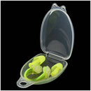 Soft Silicone Swimmer Swimming Protector Earplugs Nose Clip Yellow with Cas U1R5