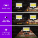 Outdoor Night Lighting COB 100LED Solar Wall Split Lamp Motion Sensor Waterproof