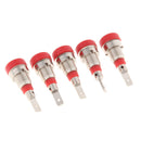 25Pcs 2mm Banana Plugs Female Jack Socket Plug Wire Connector