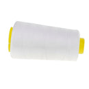 4500Yards 60S/2 White Polyester Sewing Machine Thread cone for Upholstery