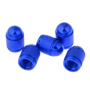 35pcs/Set Assorted Colors Aluminum Bike Car Truck Schrader Tyre Air Valve Cap