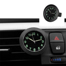 Clock Car Quartz Auto Watch Interior Luminous Decoration Mini Digital Air Supply