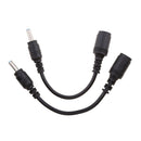 7.4x5.0mm Female 4.5x3.0mm Male Power Adapter Cable for for Dell Laptop