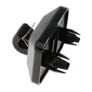 10pcs Black Car Sun Visor Clip Holder Hook for Audi B6 B7 A4L Q5 A7 Q7 Q3