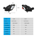 Sahoo Cycling Bike Bicycle Strap-On Rear Back Tail Saddle Bag Seat Bag Wedg