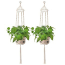 2 Pack Macrame Plant Hanger Hanging Planter Plant Hanger Hanging Plant Hold