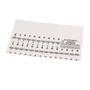 Removable Key Stickers for 37 49 54 61 88 Keys Electronic Keyboard Piano A