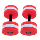 Pack of 2 Water Aerobics Dumbbells Aquatic EVA Foam Barbell Pool Workout