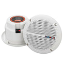 1 Pair 6.5'' Full Range Compact Loudspeakers, Waterproof Marine Boat Ceiling