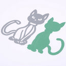 cat DIY metal cutting dies for Scrapbook Card picture frame