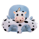 Cute Baby Sofa Cover Learning to Sit Seat Feeding Chair Case N/Cotton (A)