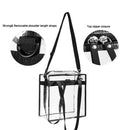 Casual The Clear Pvc Tote Bag Sports Bag Cross-Body Messenger Shoulder Bag