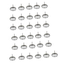 50x Crystal Upholstery Nails Tacks Studs Pins for Sofa Wall Decoration 20mm