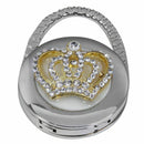 Round Folding Crown Handbag Bag Purse Table Hook Hanger Holder