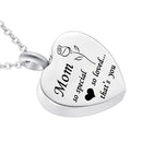 Urn Necklace Cremation Jewelry Ashes Mom So Special So Loved ...that Is You