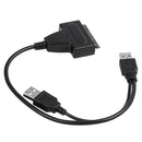 USB 2.0 to IDE SATA S-ATA 2.5/3.5 inch Adapter For HDD/SSD Laptop Hard Disk