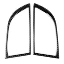 Carbon Fiber Front Rear Fog Lamp Cover Trim Frames for Land Cruiser Prado 03-09