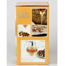 5.75in/14.5cm  Acrylic 1 Cup Bee Hive Honey Syrup Dispenser Jar With Stand v DKW