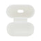 Clear+Blue Silicone Case Protector Bumper Box For AirPods Wireless Earpod
