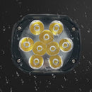 2pcs CNSUNNYLIGHT 1000LM Motorcycle 6LED Headlights Scooter Fog Spotlights A
