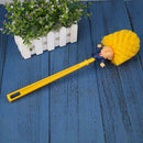 Creative Plastic Trump Toilet Nightstool Brush Bathroom Groove Sink Cleaner