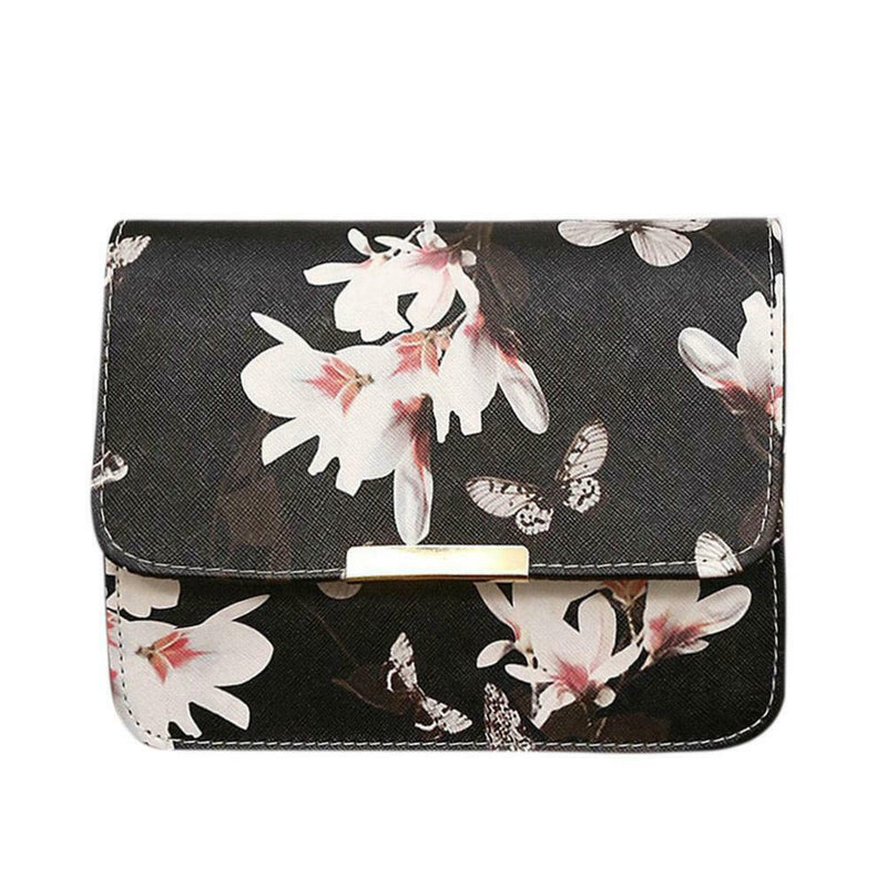 Women Crossbody Messenger bags Handbag Purse Sling Shoulder bags(Black)