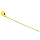 3 meter retractable yellow measuring tape, in steel, for measurements