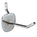 25 x Single Pegboard Slatwall Hooks Display Shop Prong Hanger 50mm V3T1