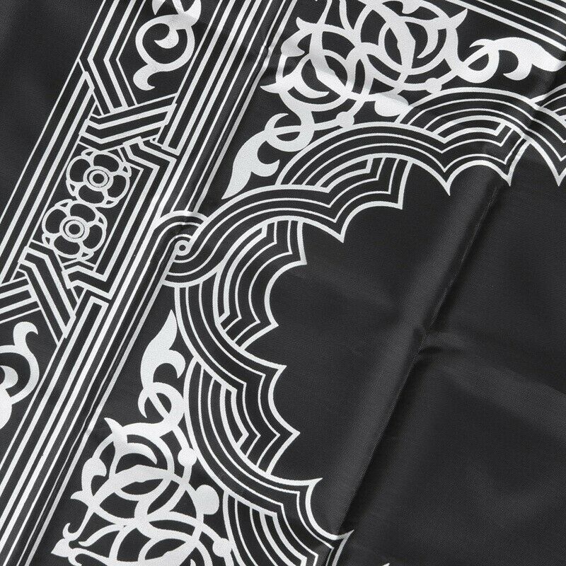 5X(Ramadan Islamic And Muslim Travel Prayer Mats,Compass Pocket Size Tote  R7L5)