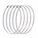 5pcs 12" Inch Stainless Steel Fuel Worm Gear Hose Clamps Duct Clamps Adjustable