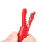 2Pcs push button type full protective alligator clip for professional multimeter