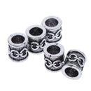 5Pcs Viking Bread Beads Hair Accessories - Viking Small Beard Beads Celtic