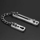 Chrome Door Chain& Screws High Security Safety Guard Restrict Lock Anti KYO