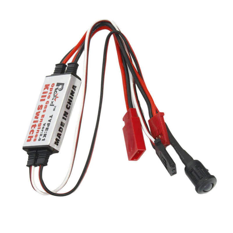 2 x Opto Gas Engine Kill Switch LED for RC Airplane Ignition Accessories