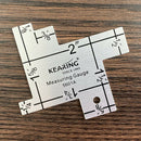 1pc 5.8cm Measuring Gauge Tool DIY Sewing Quilting