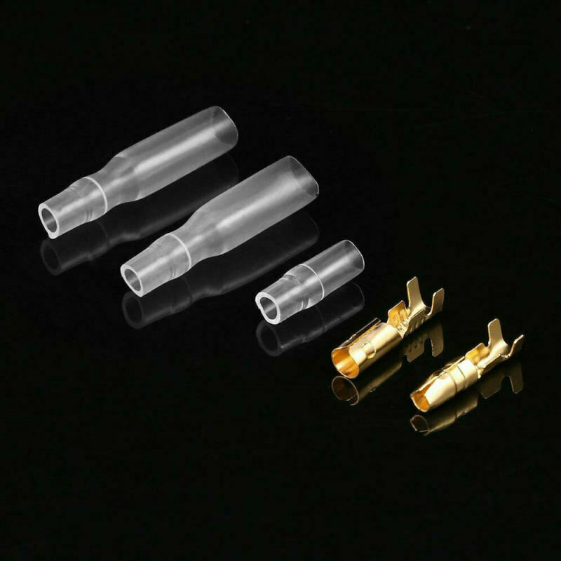 120pcs 3.5mm Connection Terminal Male & Female With Insulation Cover YQF