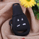 4-Button Silicone Remote Key Cover Shell Case Fob Keychain fit for Saab 9-3 9-5