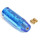 Bubble Crystal Car Gear Shift Knob Manual Gear Stick Lever Knob (Blue) A