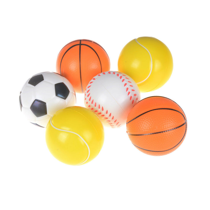 10cm Stress Sport Ball Sponge Ball Foam Ball Basketball Football Soccerã€BasebaLJ