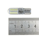 10pcs T10 W5W 24SMD 3014 LED Silica Strobe Flash Tail Lights Brake Stop