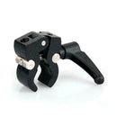 1xCamera Friction Arm Clamp Pliers Clip Holder Bracket For Led Lamp Black C X2V3