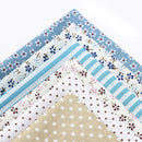 Mixed 100% Cotton Fabric Material Bundle Scraps Offcuts Quilting Quilt Fabric x6