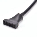 5pcs USB 3.0 20 Pin Male Header to USB 2.0 female Adaptor for motherboardcable F