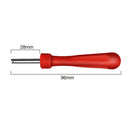 Car Use Screwdriver Durable Core Slotted Drive Stems Caps Removal Tool