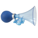 Blue Rubber Bulb 0.9" Diameter Plastic Clasp Horn for Bike Bicycle C7L3