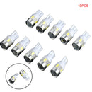 10X White High Power 3W LED Lights Show Wide Light T10 5630 6SMD Bulb Lamp 3C