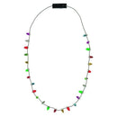 LED Light Up Christmas Bulb Necklace, perfect for Party , Celebration, Holi I3M3