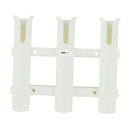 1PAIR 3 POLE TUBE RACK FISHING ROD HOLDER ORGANISER W/ MOUNTING BRACKET